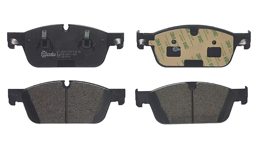 Brembo Disc Brake Pad and Rotor Kits KT00007