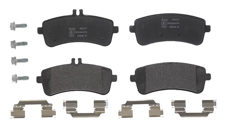 Brembo Disc Brake Pad and Rotor Kits KT04525