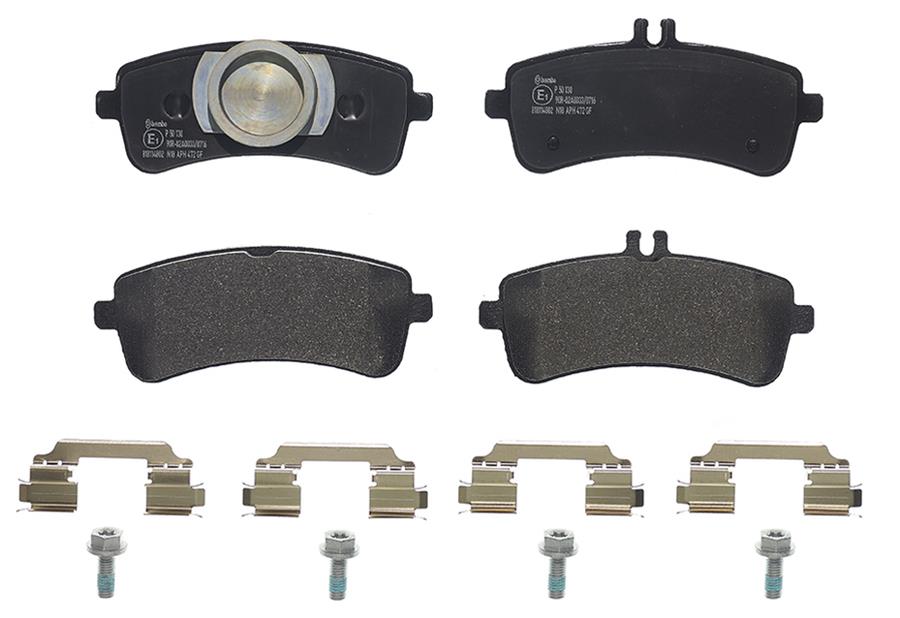 Brembo Disc Brake Pad and Rotor Kits KT04538