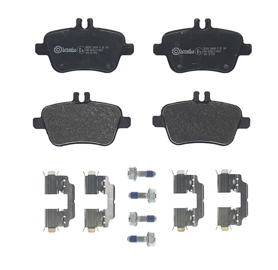 Brembo Disc Brake Pad and Rotor Kits KT04319