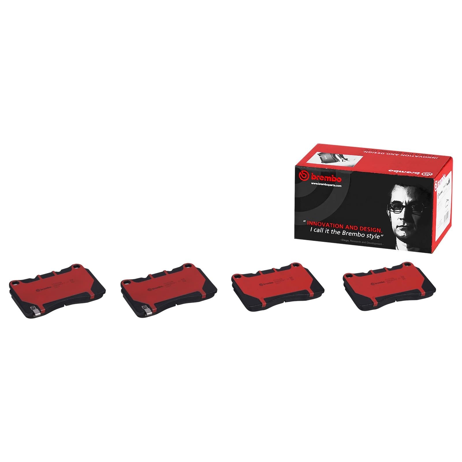 Brembo NAO Ceramic Brake Pads P54039N