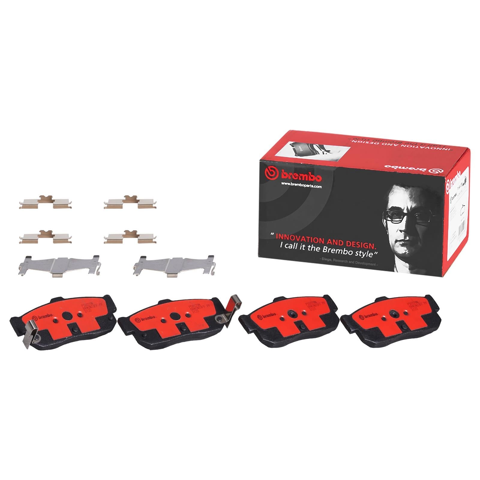 Brembo NAO Ceramic Brake Pads P56029N