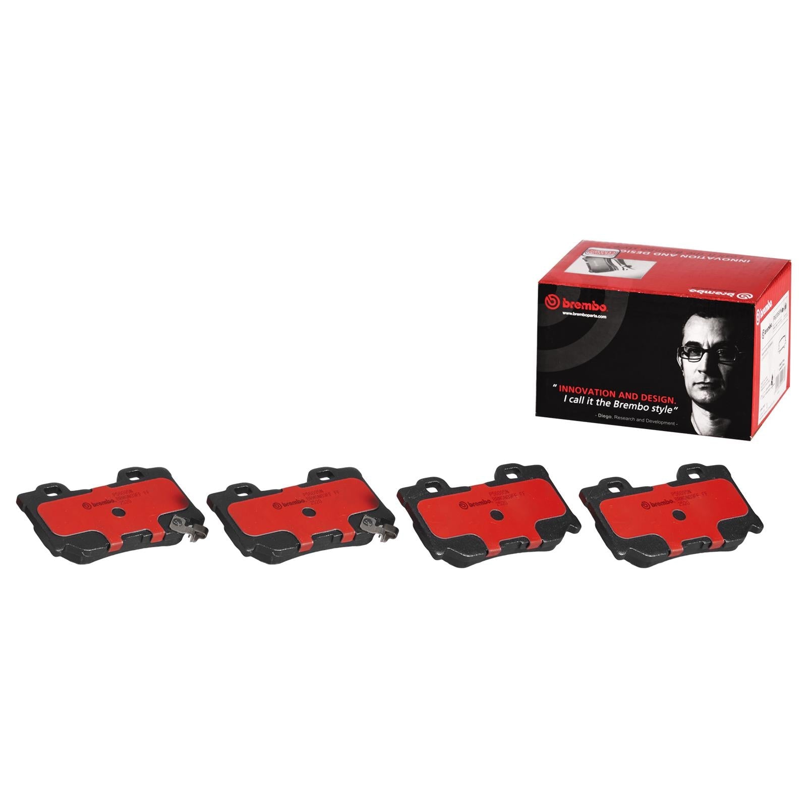 Brembo NAO Ceramic Brake Pads P56095N
