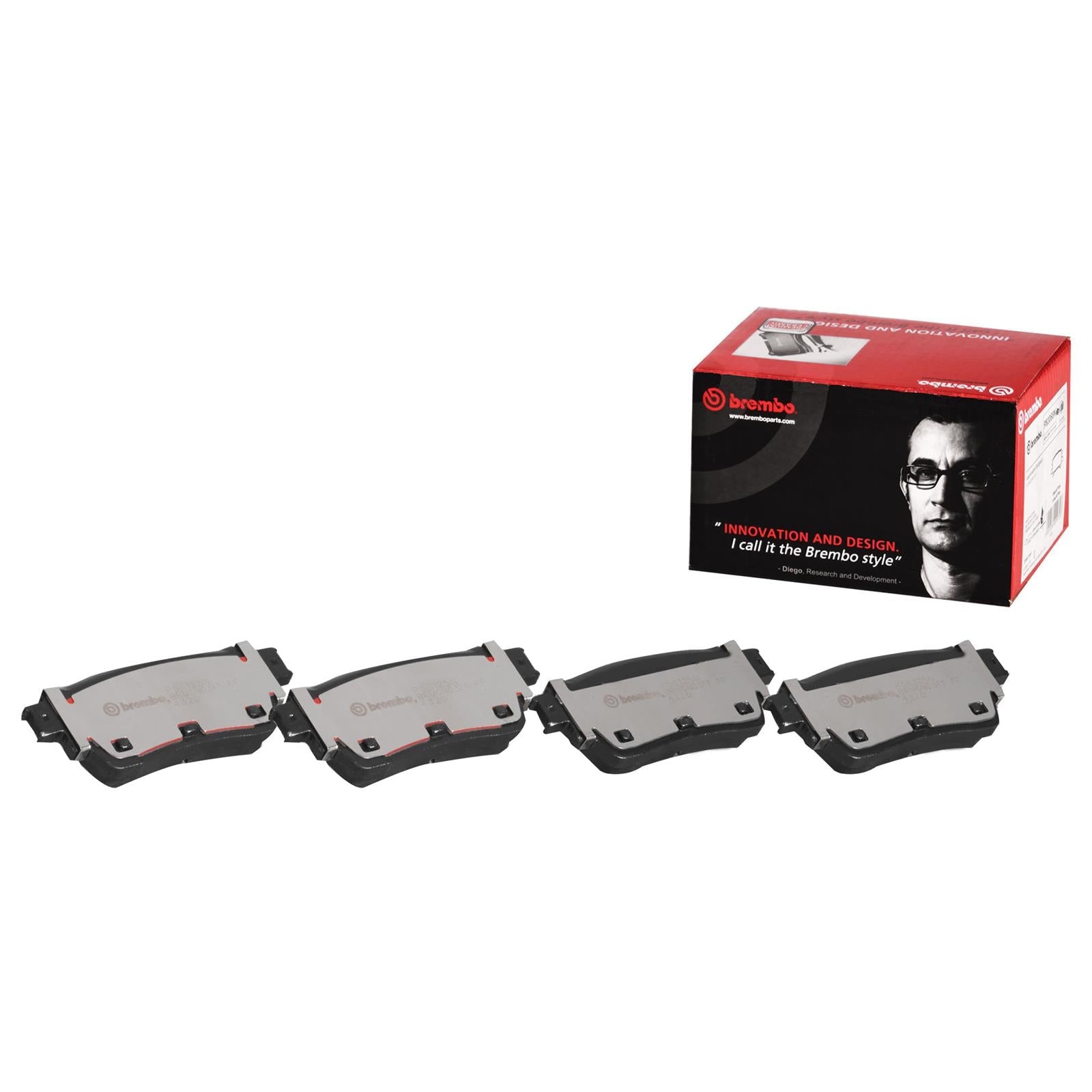 Brembo NAO Ceramic Brake Pads P56125N