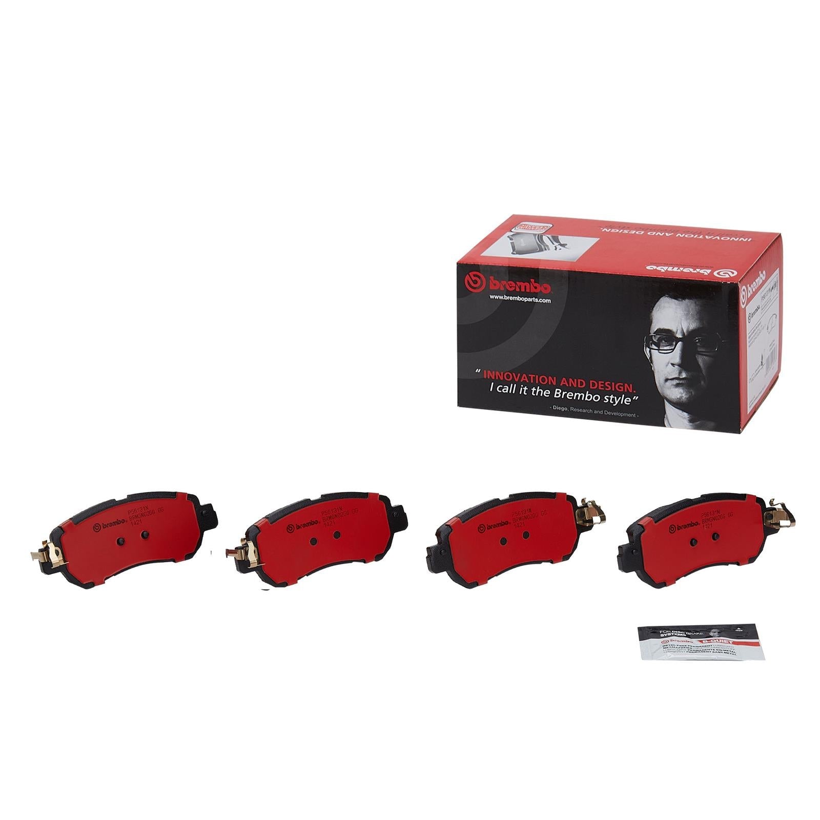 Brembo NAO Ceramic Brake Pads P56131N