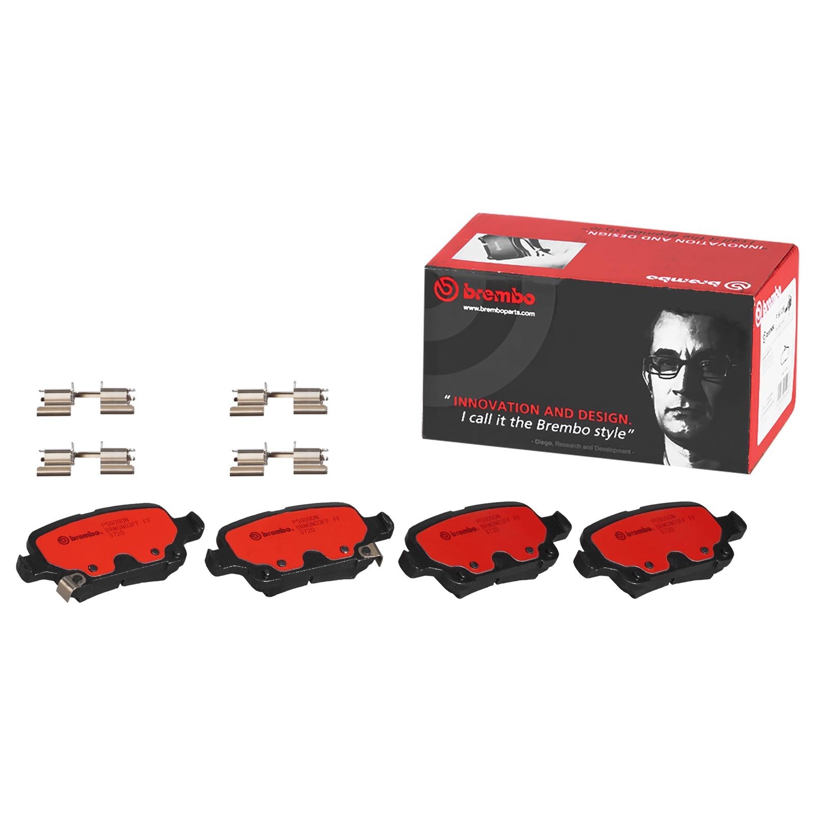 Brembo NAO Ceramic Brake Pads P59090N