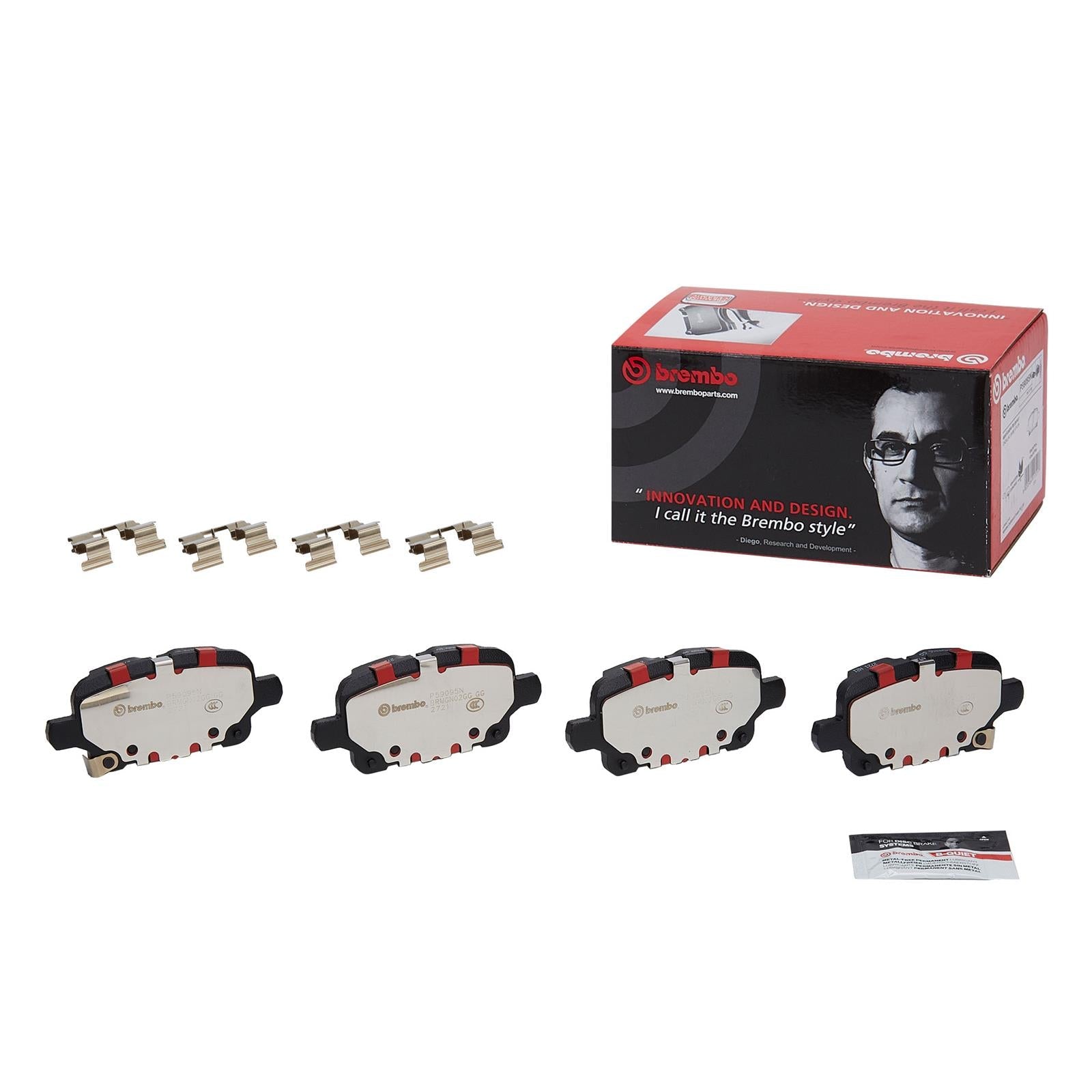 Brembo NAO Ceramic Brake Pads P59095N