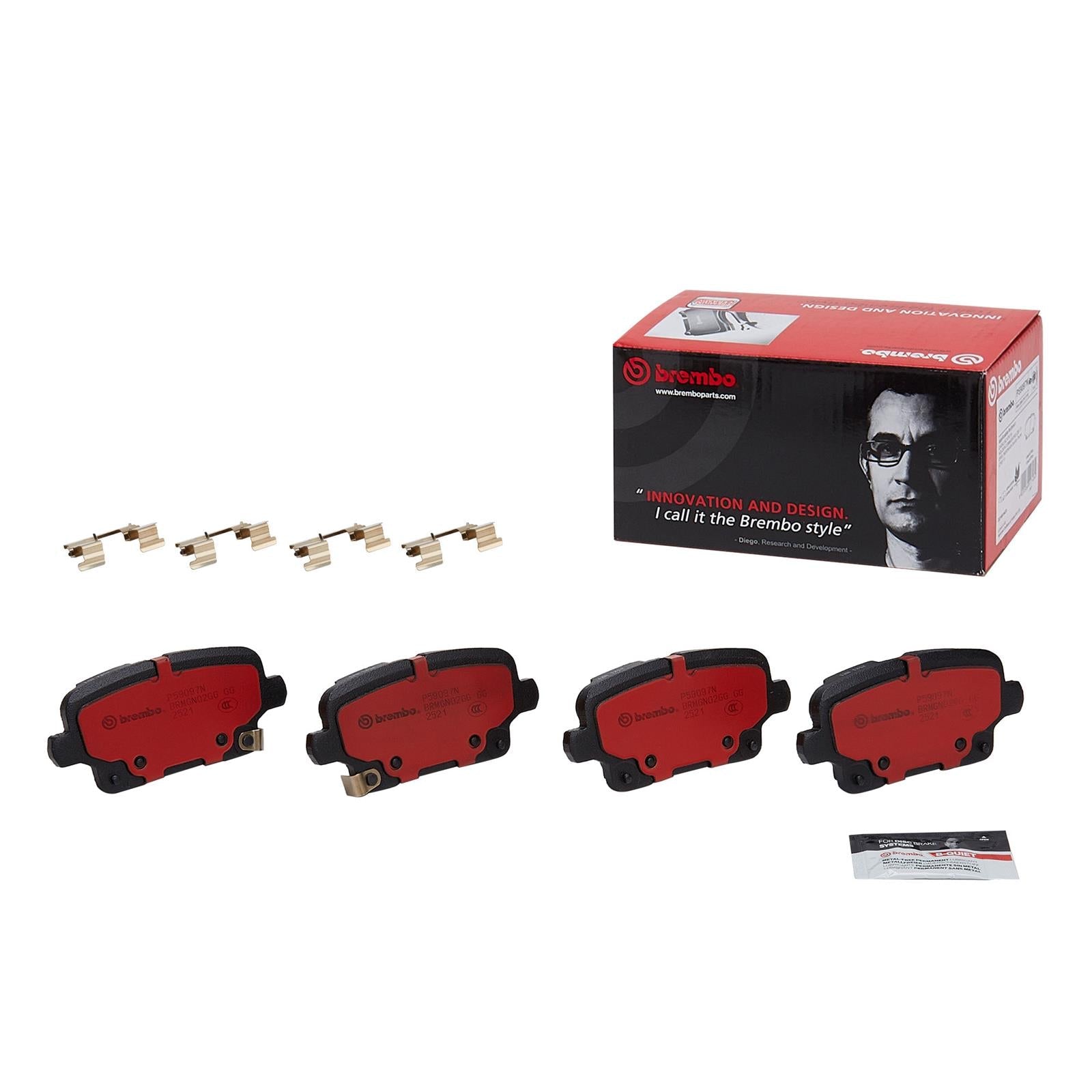 Brembo NAO Ceramic Brake Pads P59097N