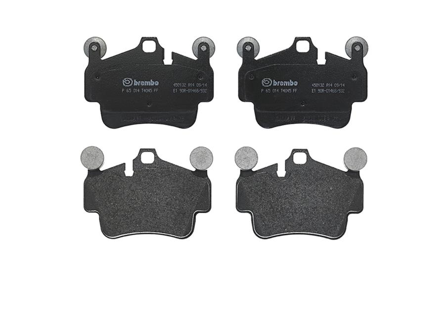 Brembo Disc Brake Pad and Rotor Kits KT04282