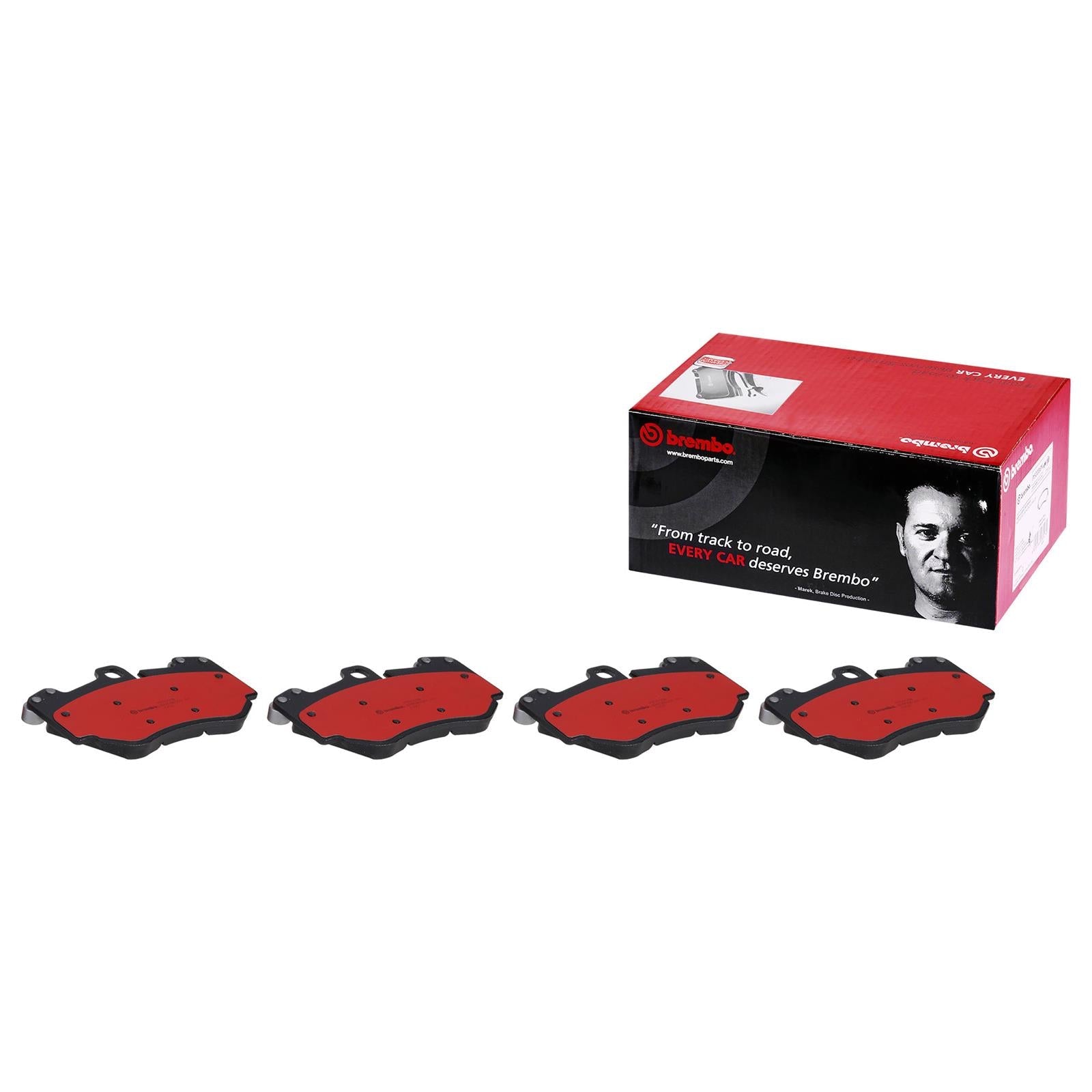 Brembo NAO Ceramic Brake Pads P65016N