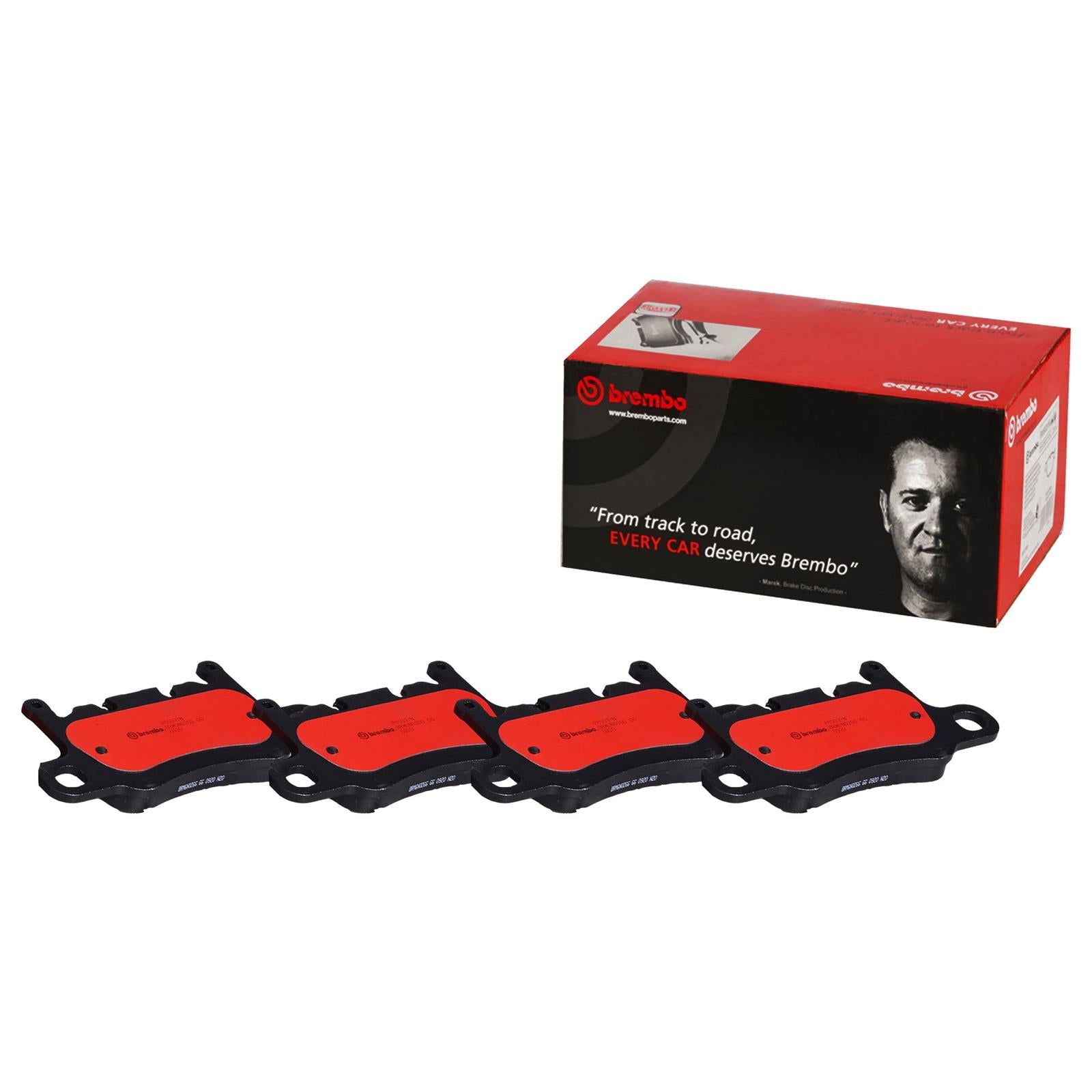 Brembo NAO Ceramic Brake Pads P65037N
