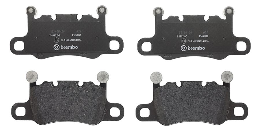 Brembo Low-Met Brake Pads P65038