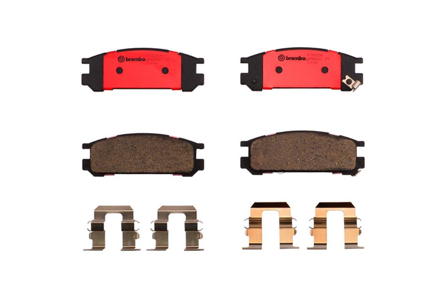 Brembo NAO Ceramic Brake Pads P78005N
