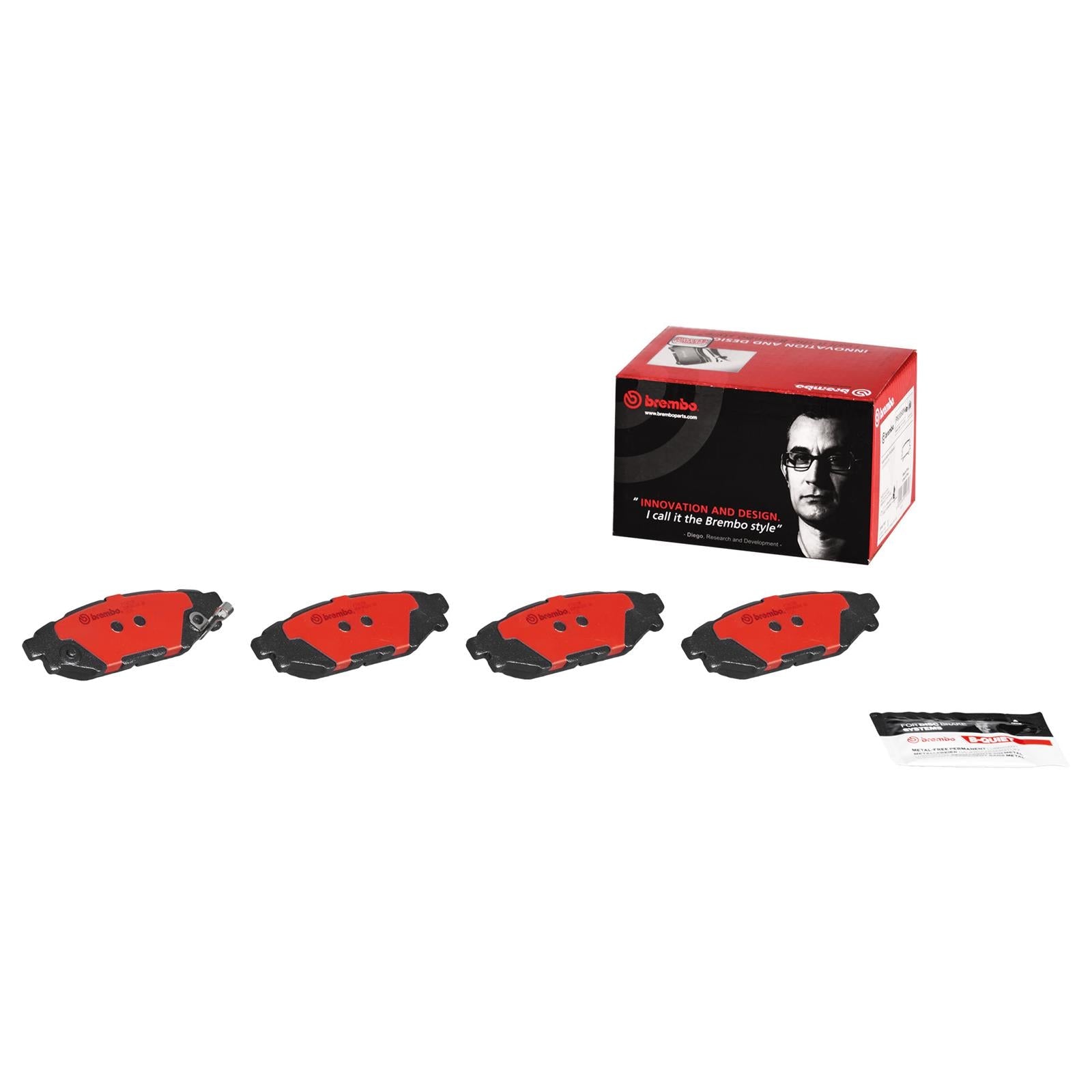 Brembo NAO Ceramic Brake Pads P78020N