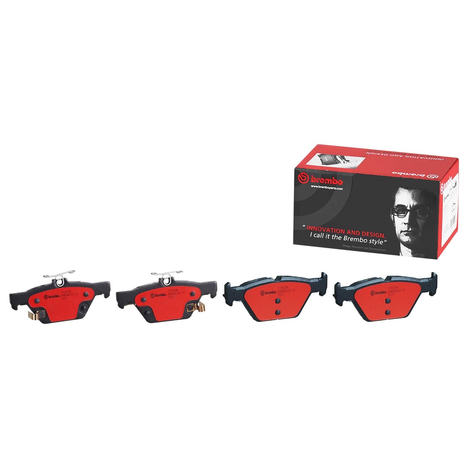 Brembo NAO Ceramic Brake Pads P78026N