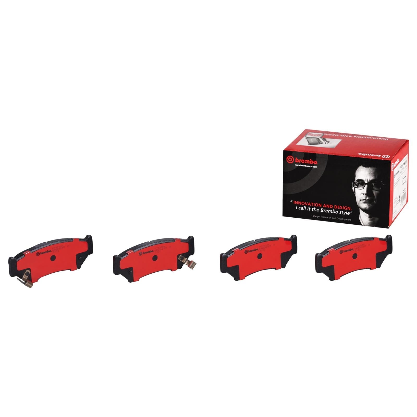 Brembo NAO Ceramic Brake Pads P79008N