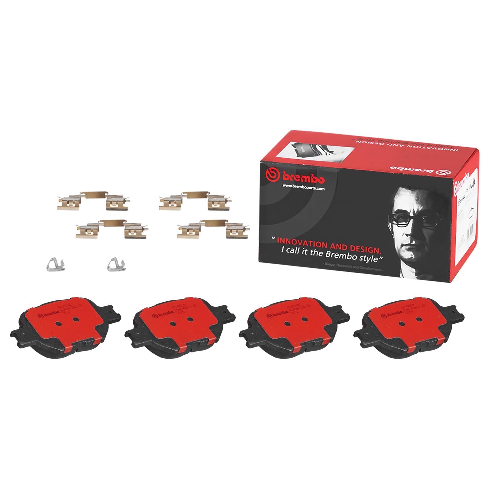 Brembo NAO Ceramic Brake Pads P83054N