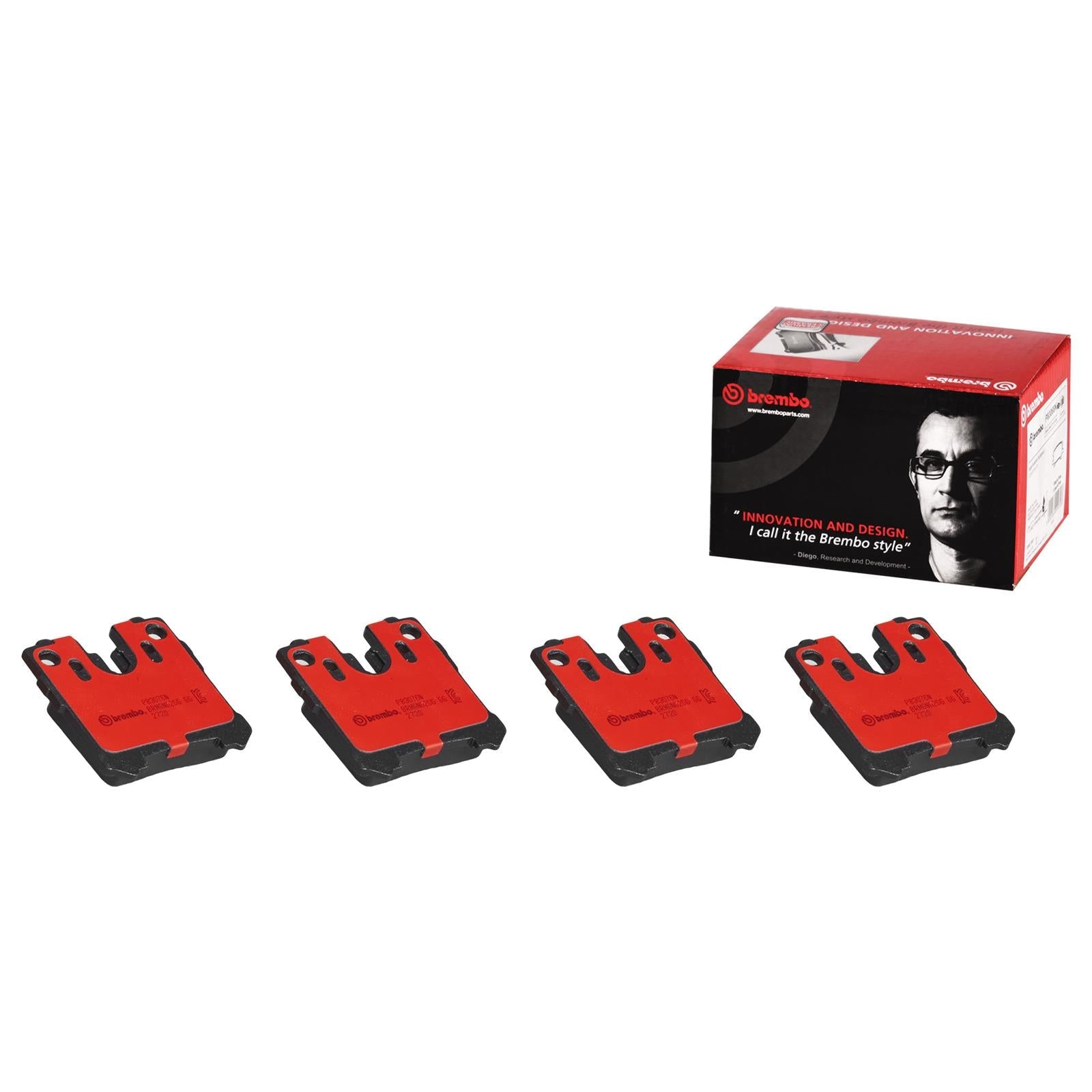 Brembo NAO Ceramic Brake Pads P83076N