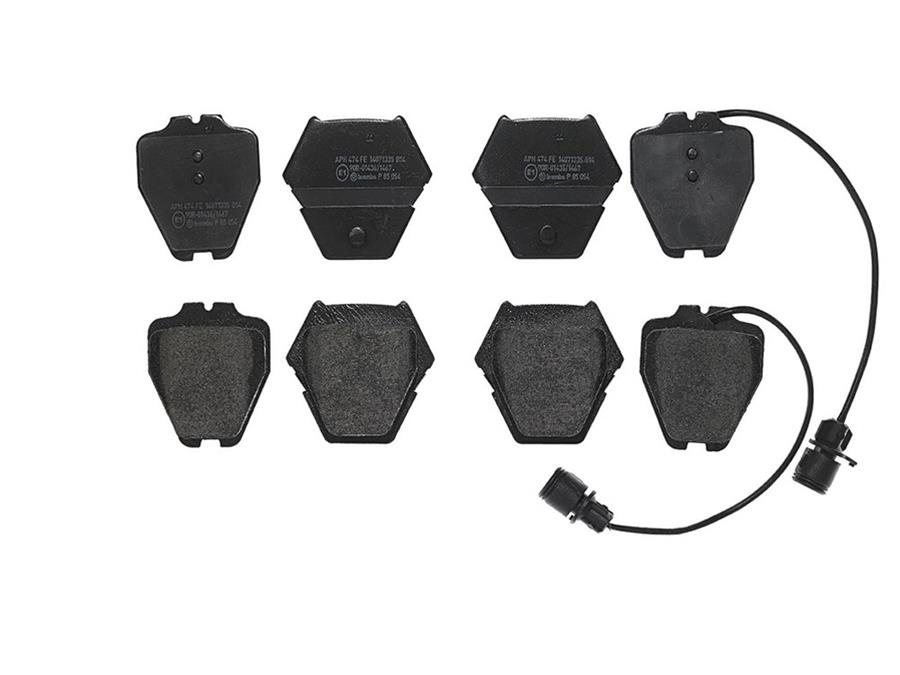 Brembo Disc Brake Pad and Rotor Kits KT00730