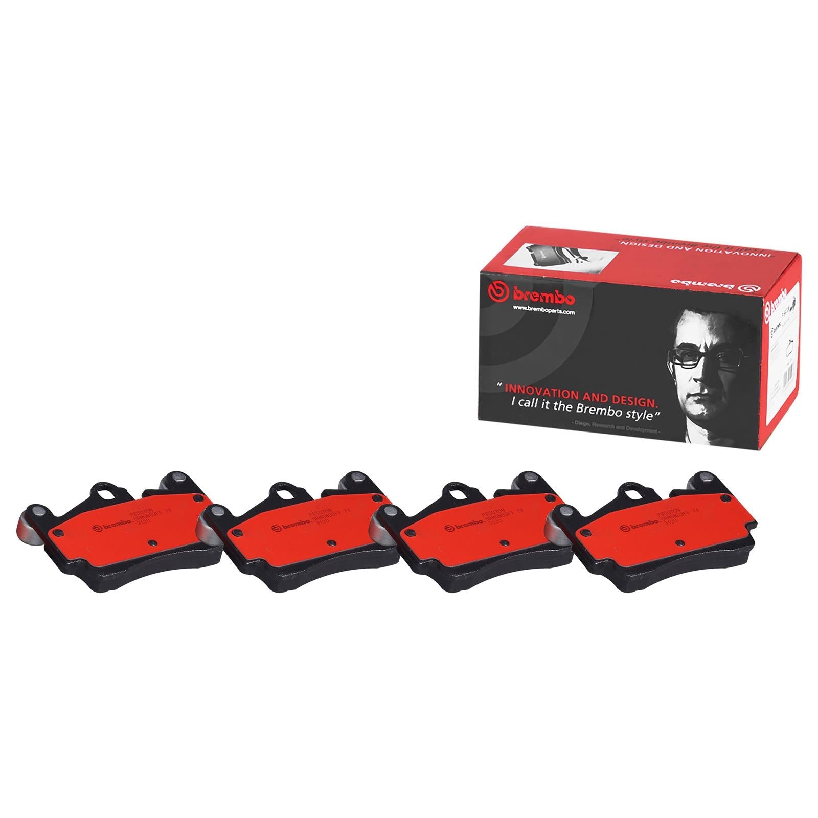 Brembo NAO Ceramic Brake Pads P85070N