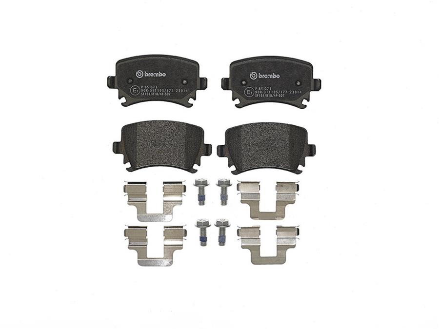 Brembo Disc Brake Pad and Rotor Kits KT04134
