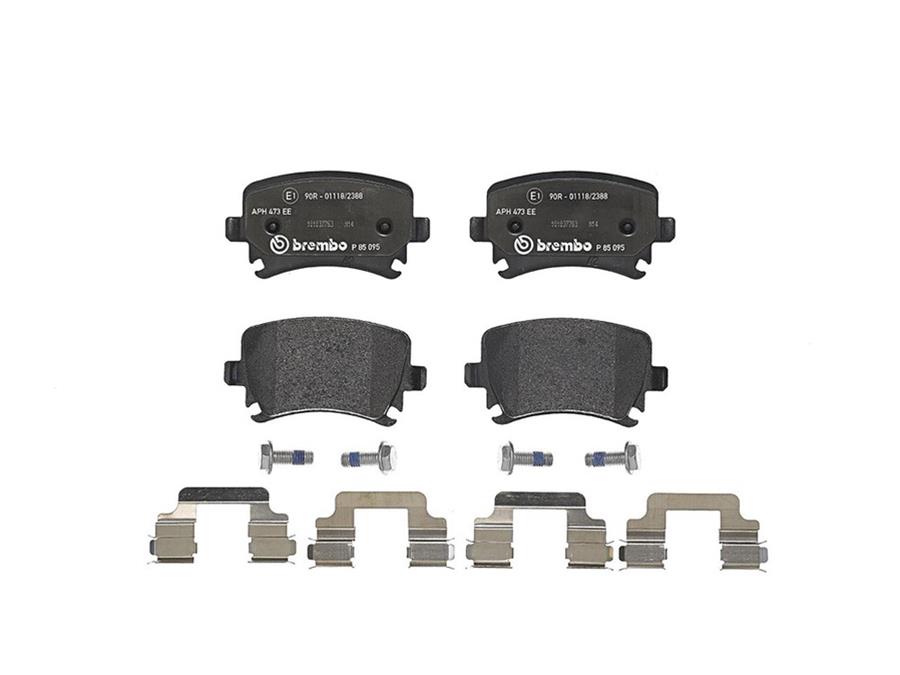 Brembo Disc Brake Pad and Rotor Kits KTX4088
