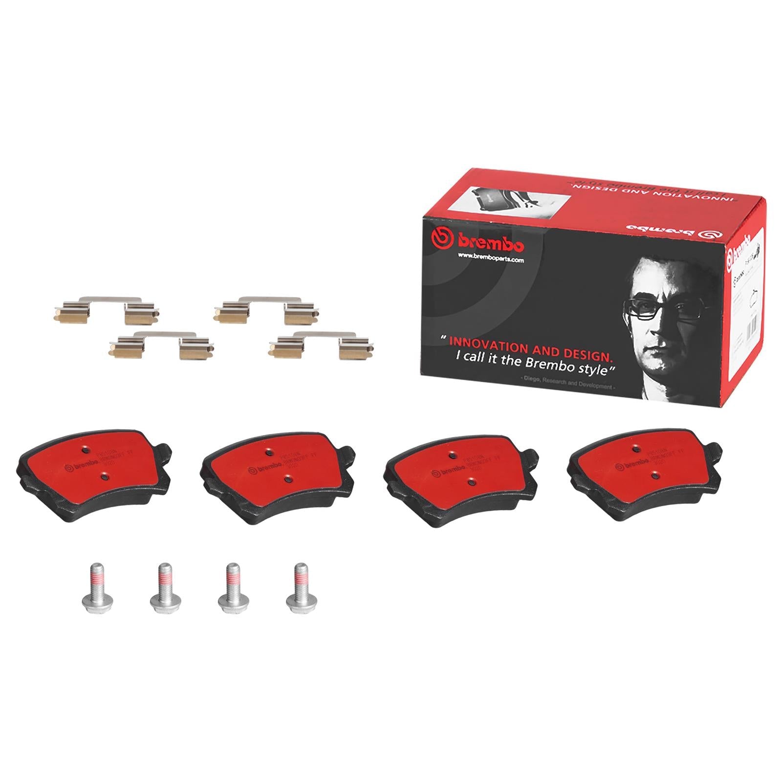Brembo NAO Ceramic Brake Pads P85108N