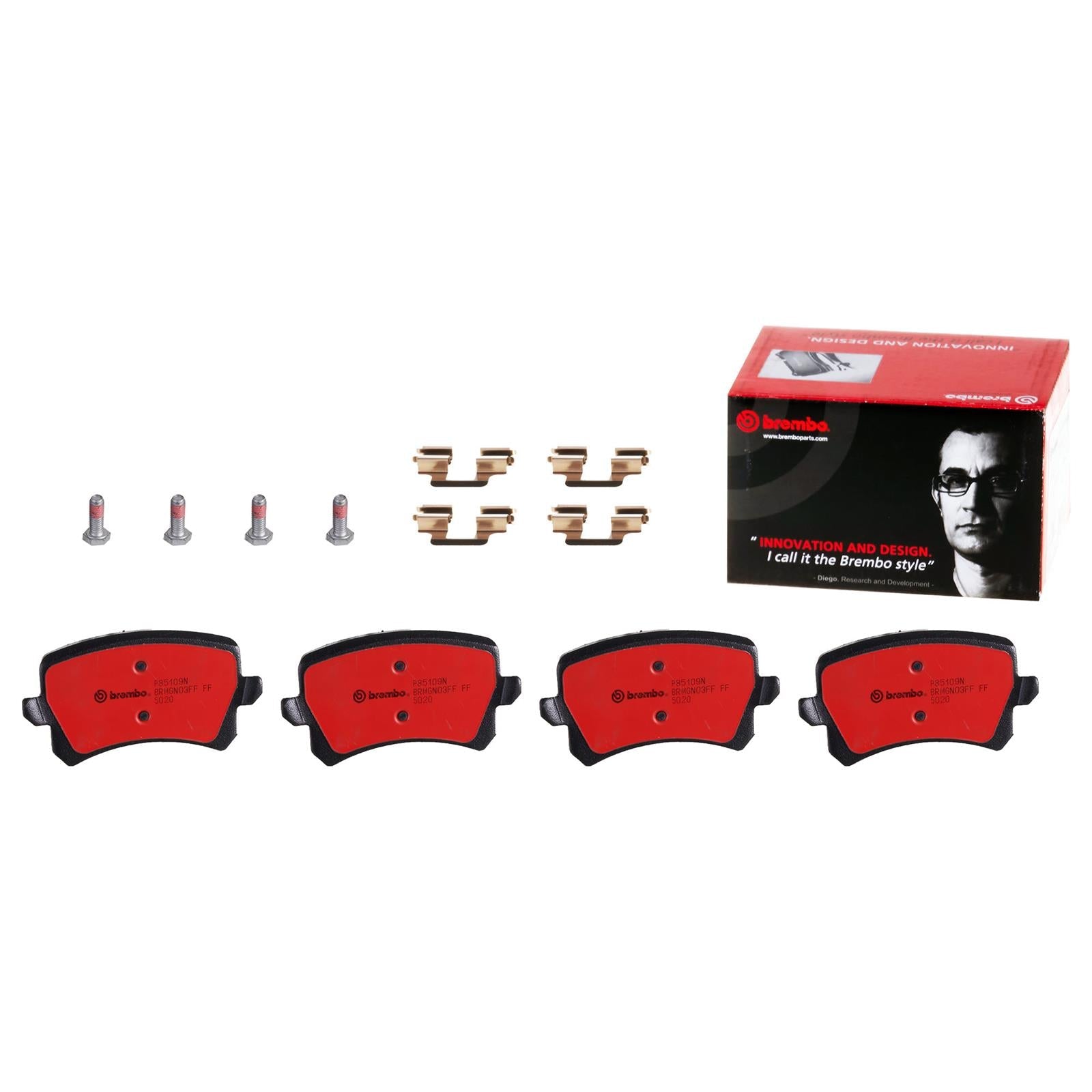 Brembo NAO Ceramic Brake Pads P85109N