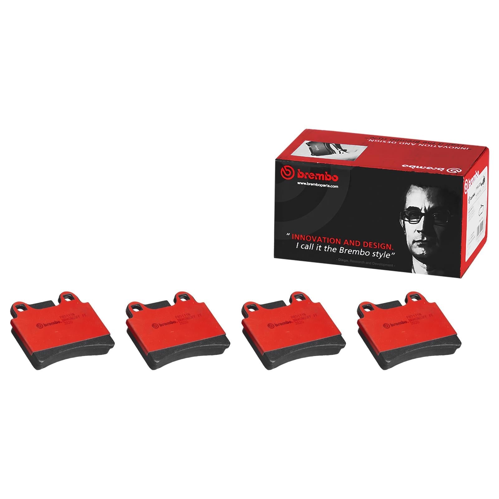 Brembo NAO Ceramic Brake Pads P85111N