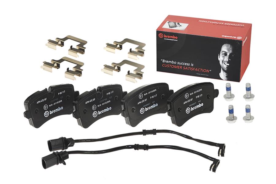 Brembo Disc Brake Pad and Rotor Kits KT04426