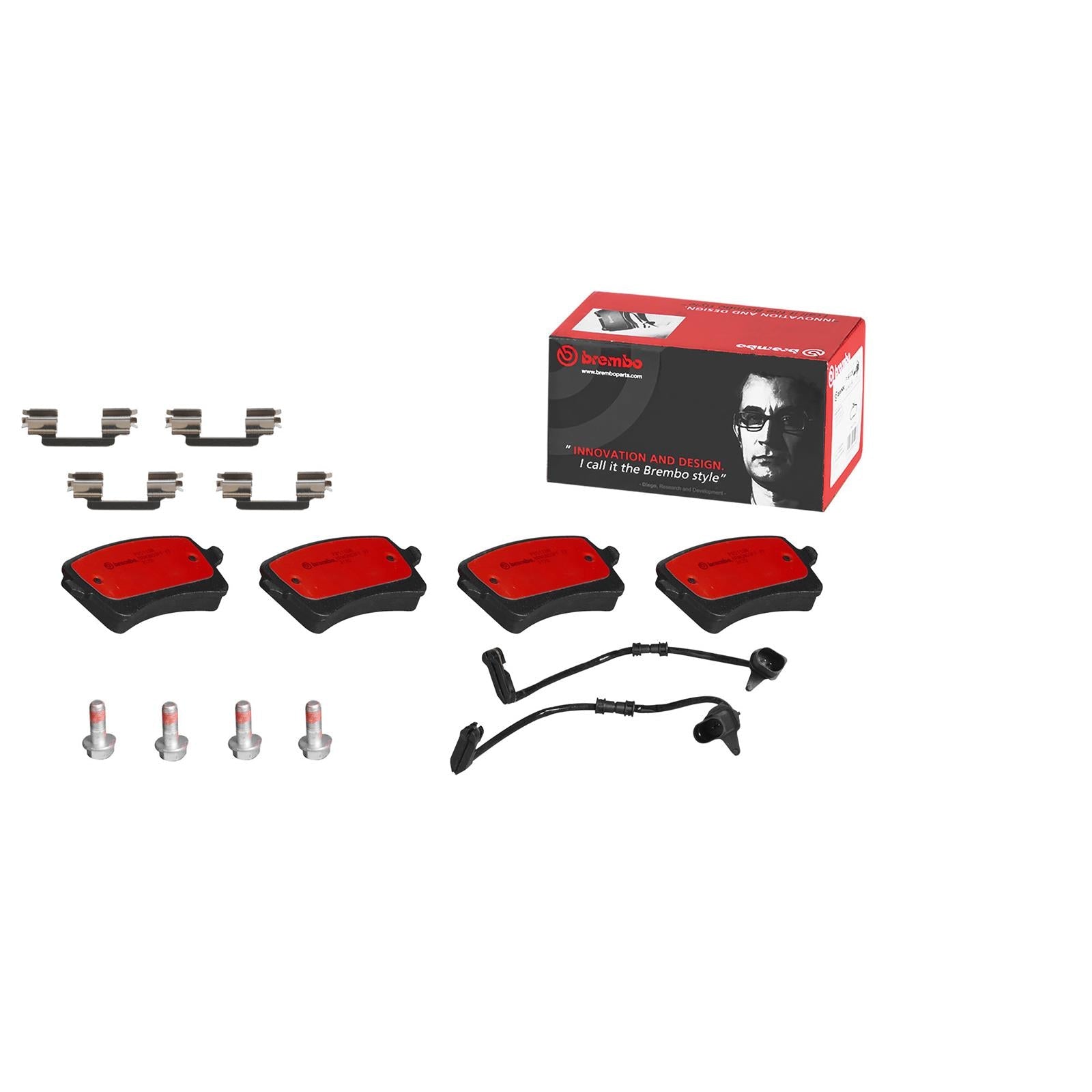 Brembo Disc Brake Pad and Rotor Kits KT00A16