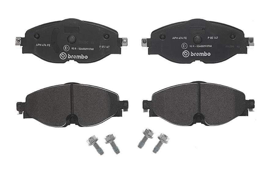 Brembo Disc Brake Pad and Rotor Kits KT04328