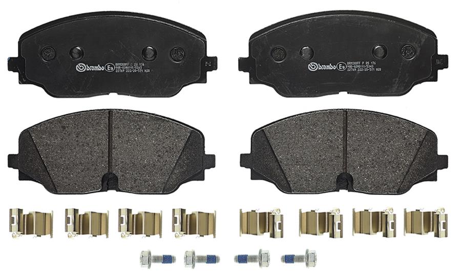 Brembo Low-Met Brake Pads P85176