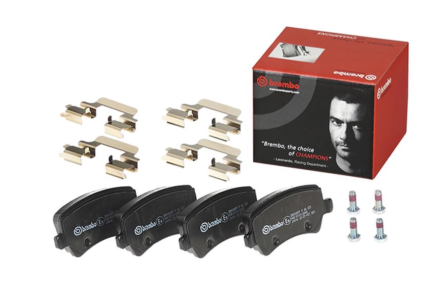 Brembo Disc Brake Pad and Rotor Kits KT00344