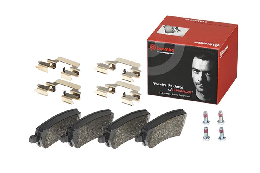 Brembo Disc Brake Pad and Rotor Kits KTX0066