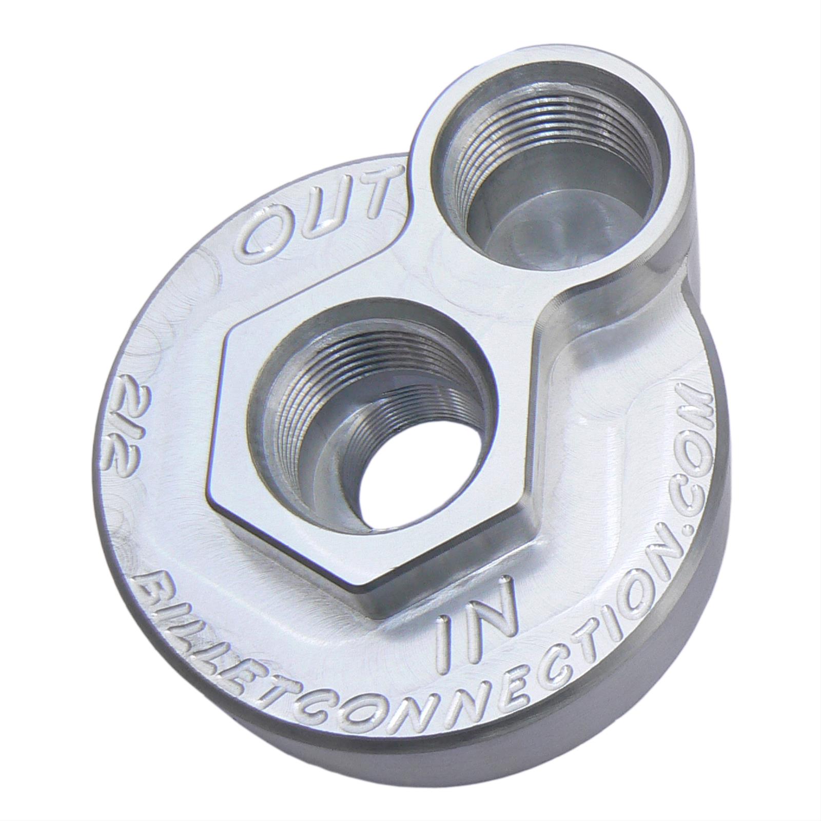 Clear View Filtration Oil Filter Block Adapters 212