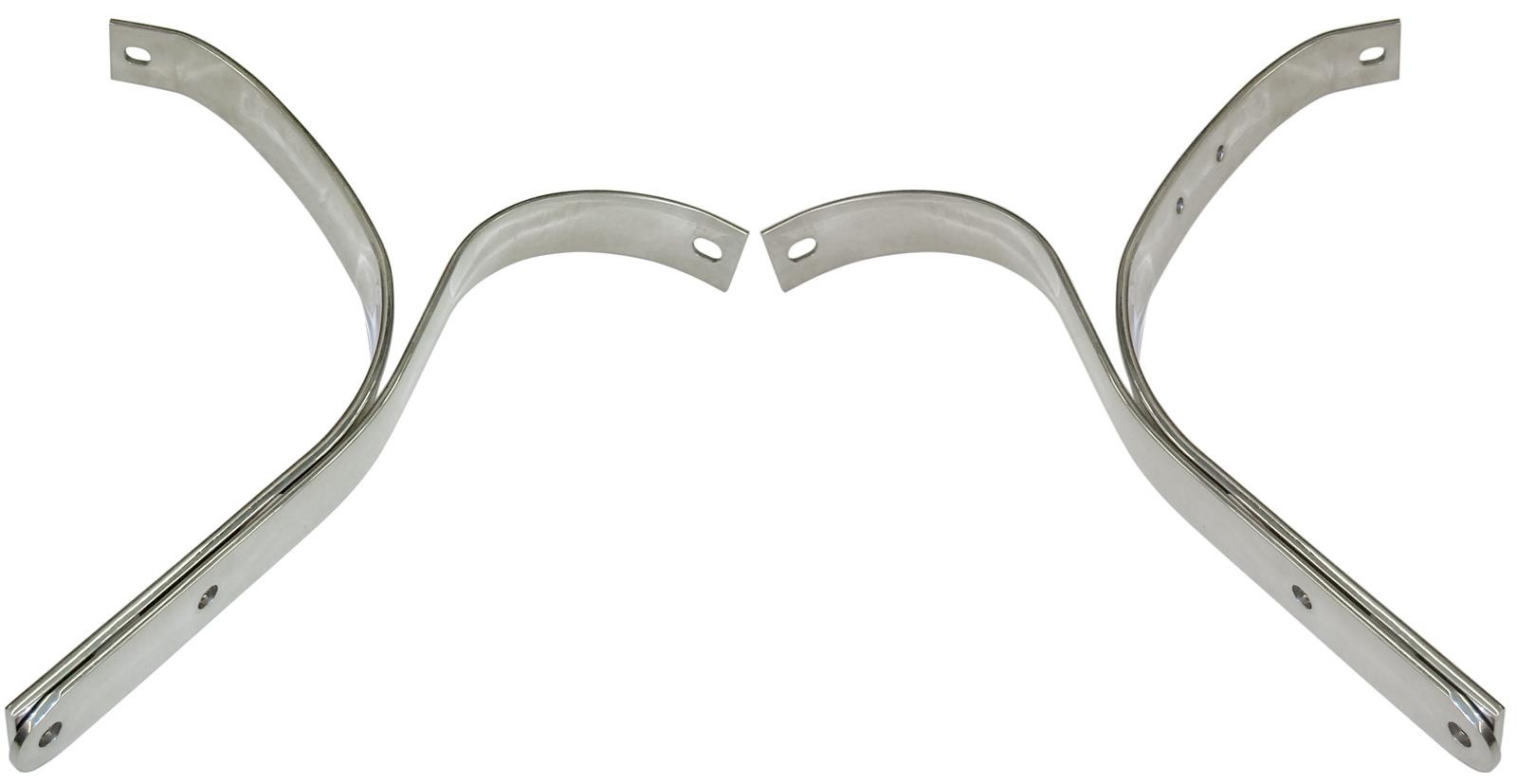 Bob Drake Reproductions Bumper Braces and Reinforcements 01A-17766-BK-SS