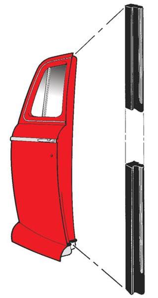 Bob Drake Reproductions Weatherstrip Seals, Individual Position 11A-7320546