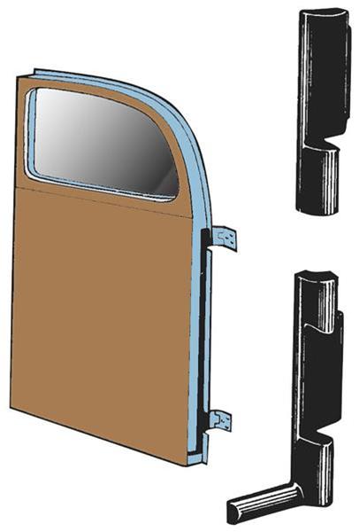 Bob Drake Reproductions Weatherstrip Seals, Individual Position 11A-7620456/7