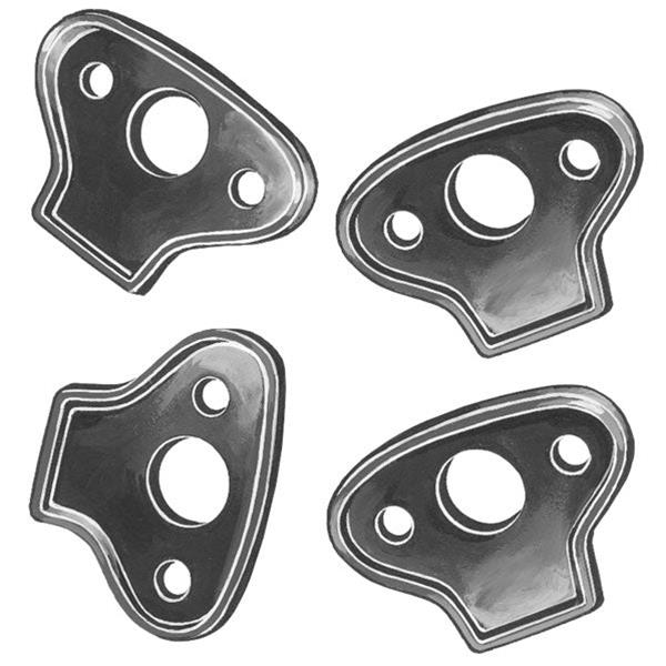 Bob Drake Reproductions Weatherstrip Seals, Individual Position 11A-7922428-R
