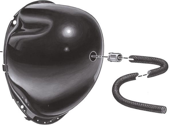 Bob Drake Reproductions Headlight Housings and Buckets 78-13026