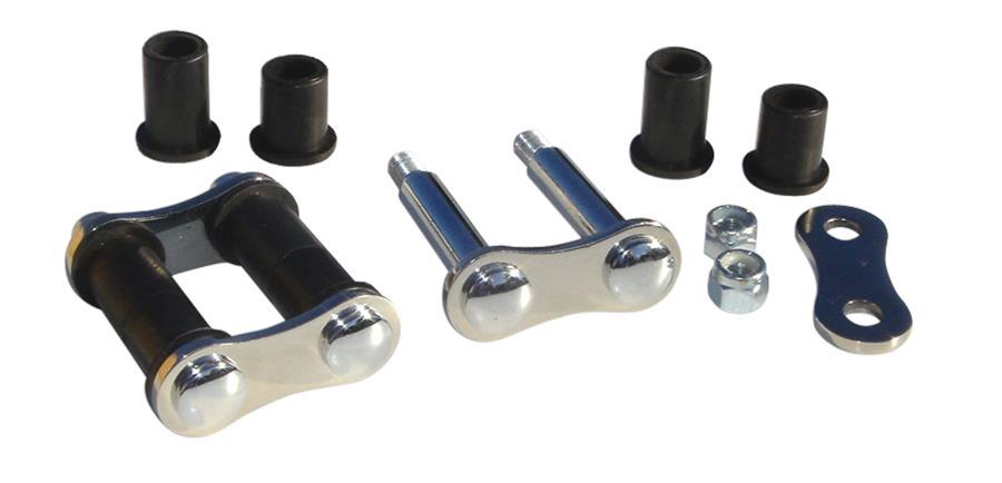 Bob Drake Reproductions Leaf Spring Shackles and Hangers BD-2632-S