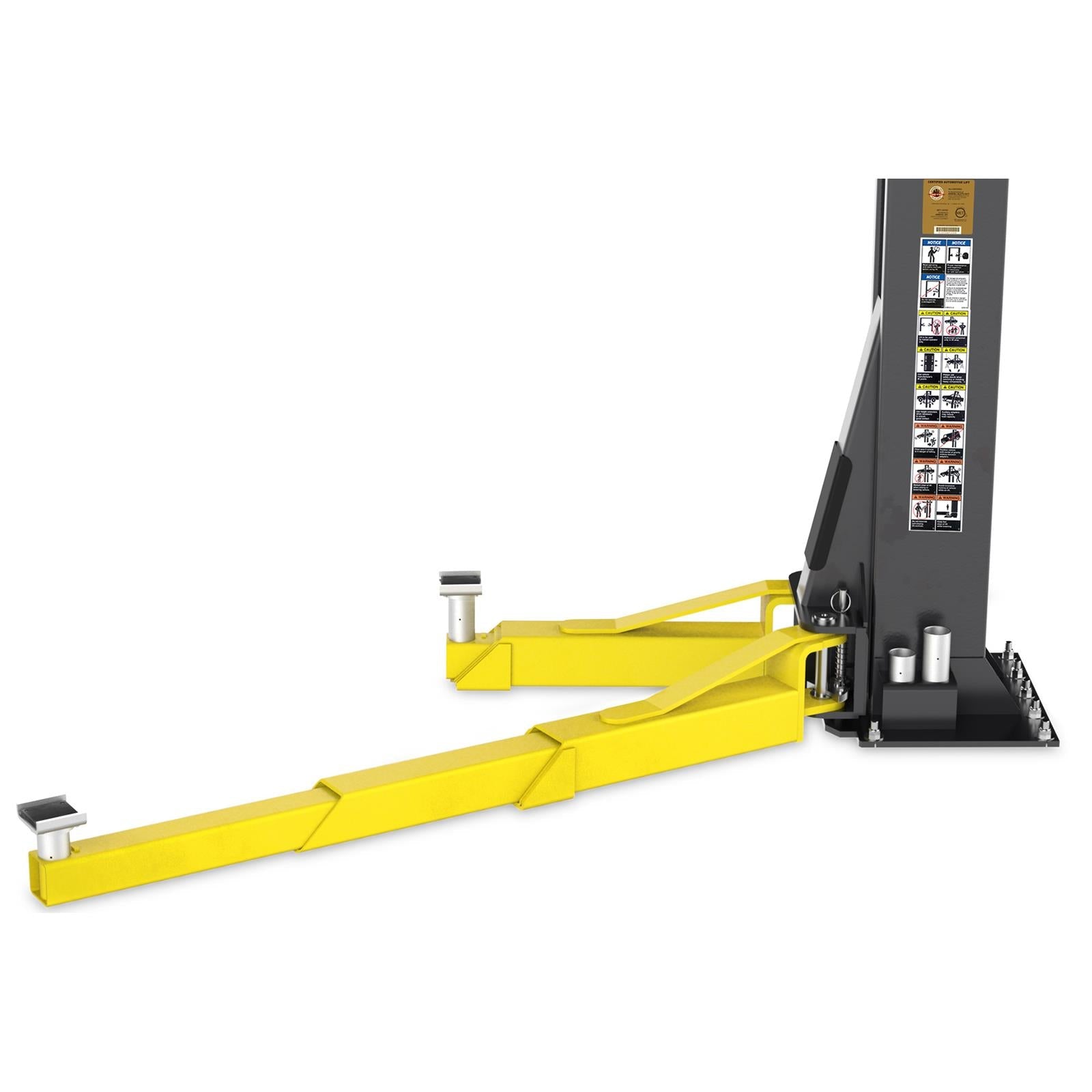 BendPak XPR-12CL-LTA Clear Floor Long-Reach Telescoping 2-Post Lifts 5175258