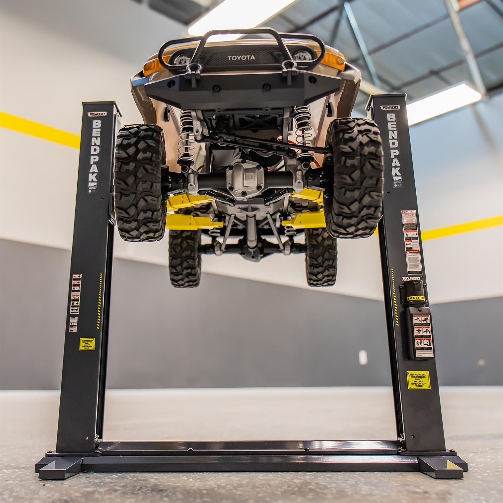 BendPak 1:10 Scale 22 lbs. Capacity Two-Post Die-Cast Car Lift 5920150