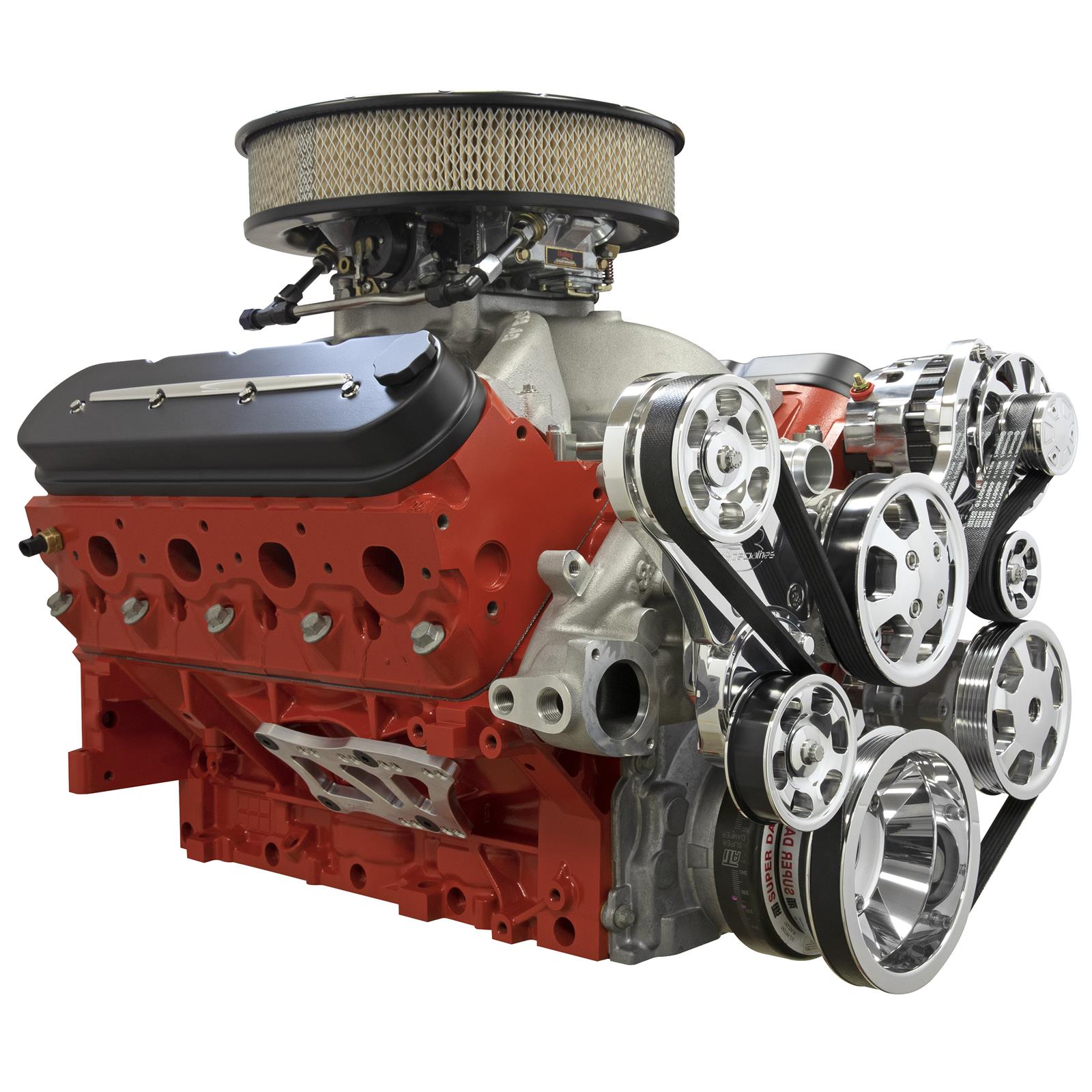 Billet Specialties Tru Trac Serpentine Systems without A/C 13455P