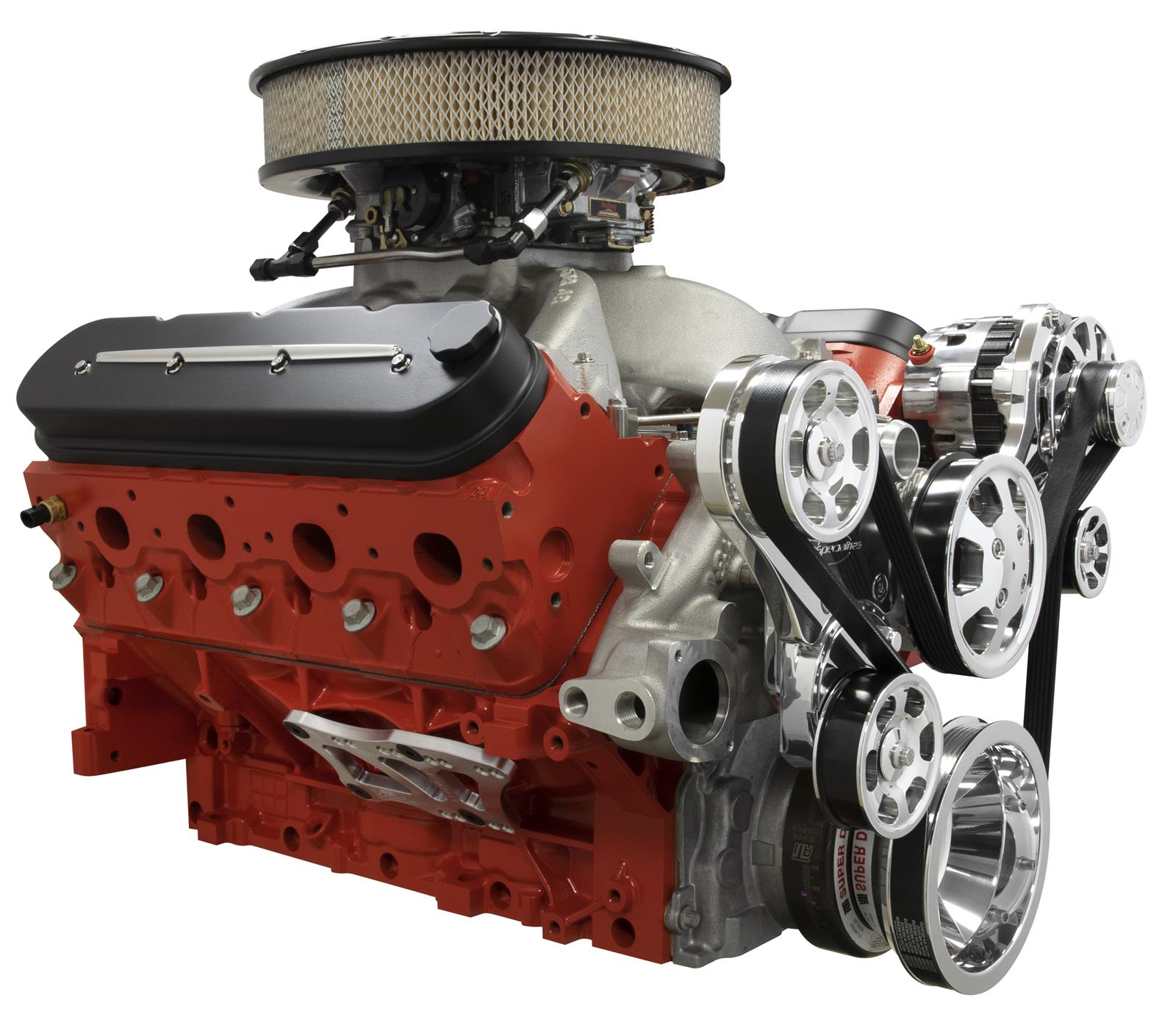 Billet Specialties Tru Trac Serpentine Systems without A/C 13495