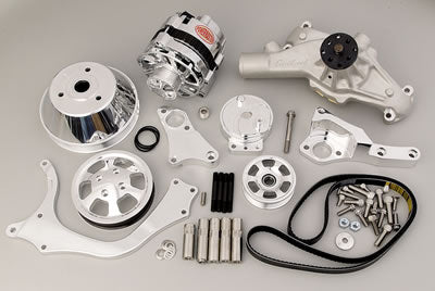 Billet Specialties Tru Trac Serpentine Systems without A/C 14125