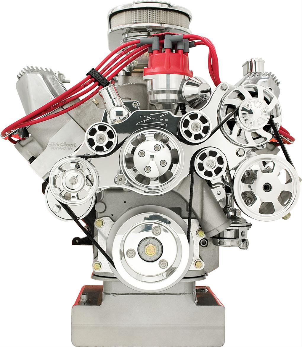 Billet Specialties Tru Trac Serpentine Systems without A/C 14705