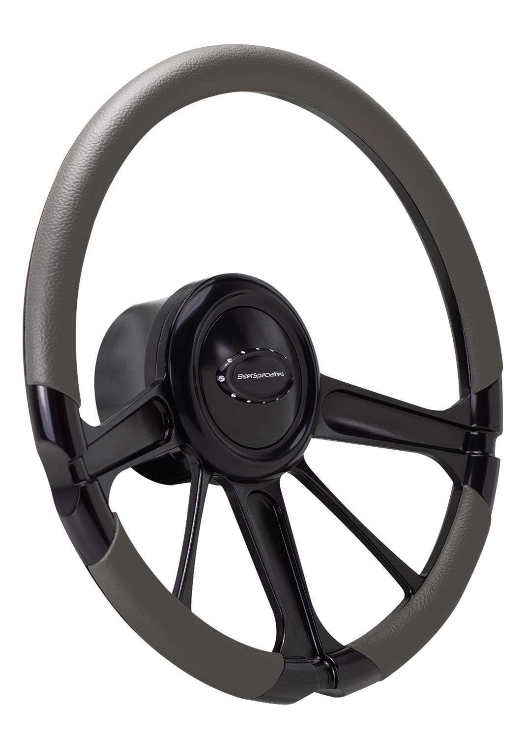 Billet Specialties Half-Wrap Steering Wheels BLK29252