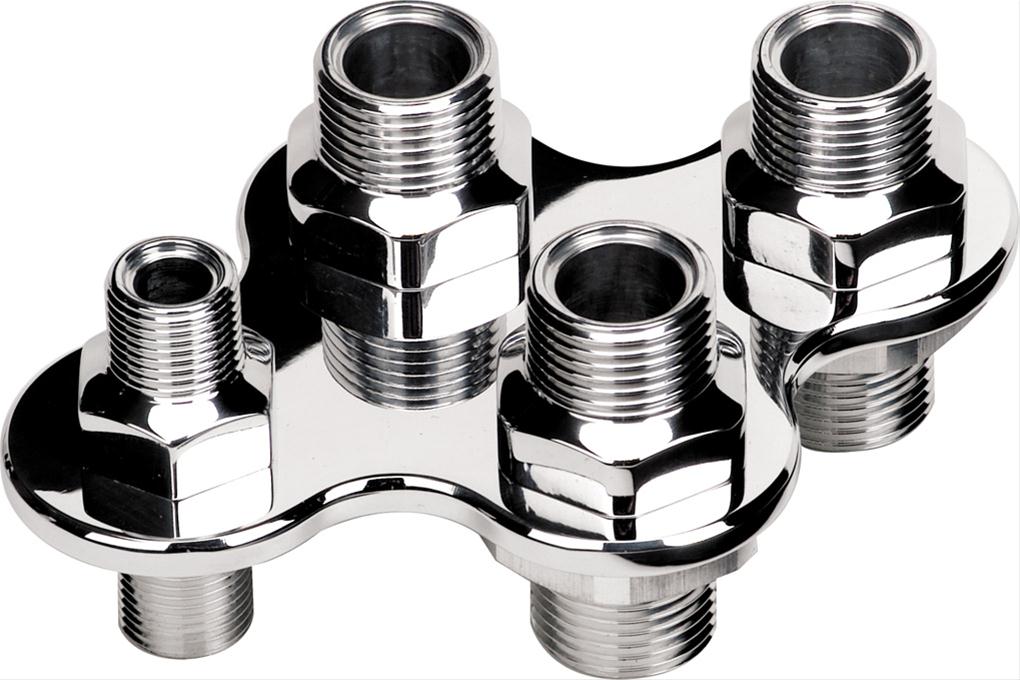Billet Specialties Heat and Air Conditioning Bulkheads 66920
